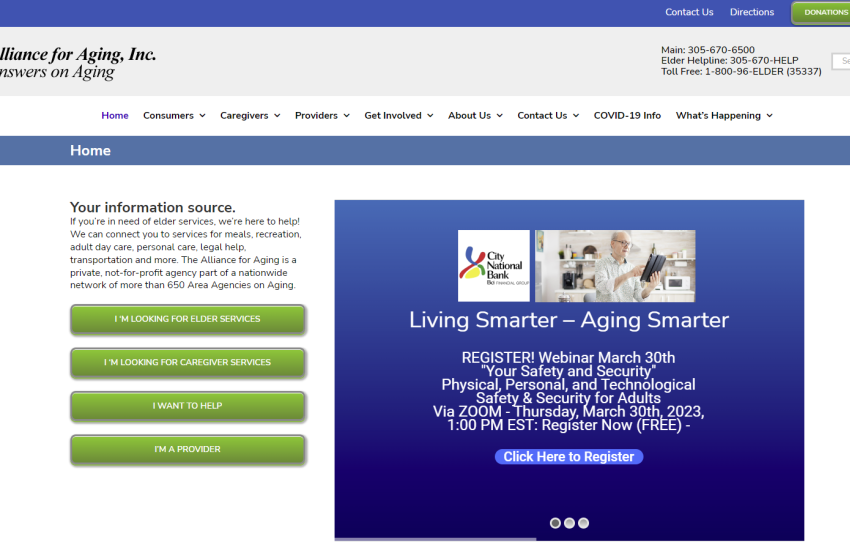 Alliance For Aging